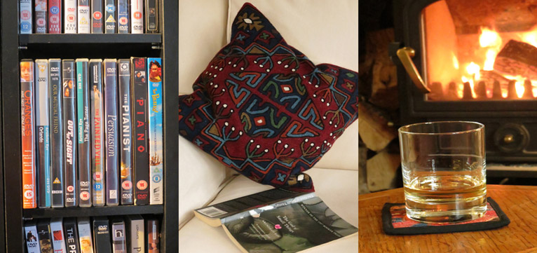 Flowers at Holiday Cottage