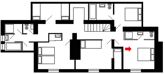 Holiday Cottage upstairs