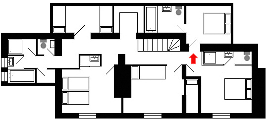 Holiday Cottage upstairs