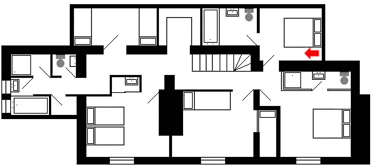 Holiday Cottage upstairs