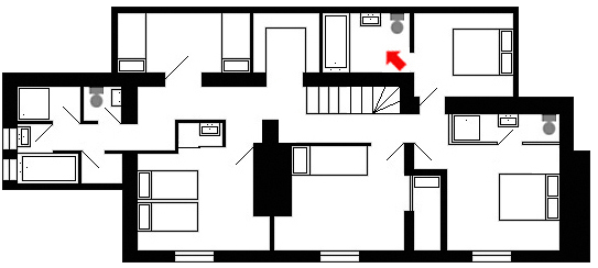 Holiday Cottage upstairs