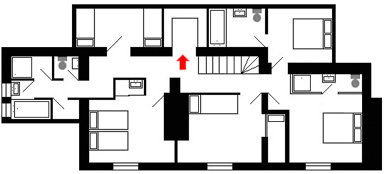 Holiday Cottage upstairs