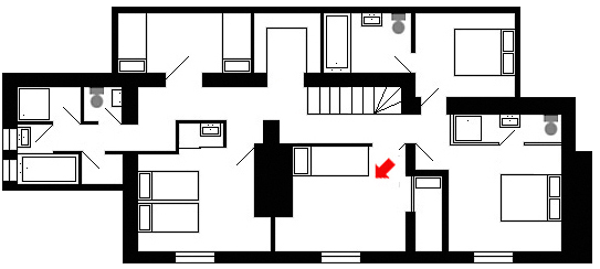 Holiday Cottage upstairs