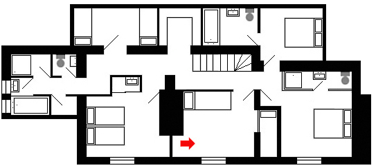 Holiday Cottage upstairs