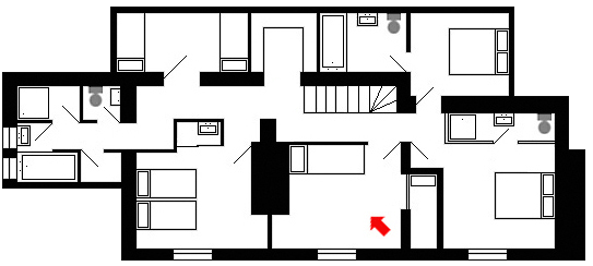 Holiday Cottage upstairs