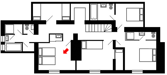 Holiday Cottage upstairs