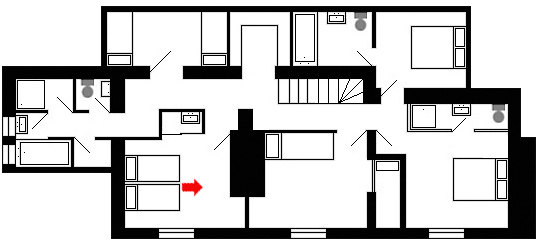Holiday Cottage upstairs
